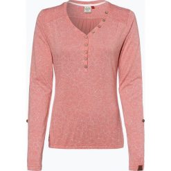Ragwear - Damska koszulka z długim rękawem – Pinch, czerwony. Czerwone koszulki damskie Ragwear, na imprezę, s, bez wzorów, bez kołnierzyka, z długim rękawem. Za 89,95 zł.