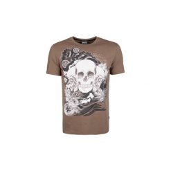 T-shirty z krótkim rękawem Roberto Cavalli S01GC0474. Zielone t-shirty męskie Roberto Cavalli, s, bez wzorów, bez kołnierzyka, krótkie. Za 199,00 zł.