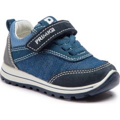 Sneakersy PRIMIGI - 3372222 M Deni. Niebieskie trampki chłopięce marki Primigi, bez wzorów, ze skóry, na rzepy. Za 199,00 zł.