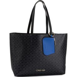 Torebka CALVIN KLEIN - Ck Must F19 Med Shopper Mono K60K605867 0GJ. Czarne torby damskie na zakupy Calvin Klein, bez wzorów, ze skóry ekologicznej, klasyczne, bez dodatków. Za 699,00 zł.