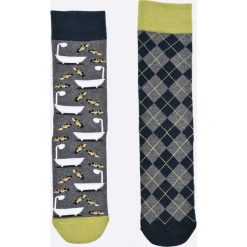 Medicine - Skarpety Human Nature (2-pack). Szare skarpetki męskie marki MEDICINE, z bawełny. W wyprzedaży za 23,90 zł.