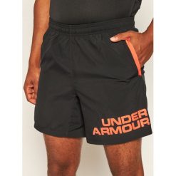 Szorty sportowe Under Armour Ua Speed Stride Graphic 18 cm 1350169. Czarne spodnie męskie Under Armour, xl, bez wzorów, sportowe. W wyprzedaży za 119,00 zł.