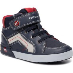 Sneakersy GEOX - B Kilwi B. D B94A7D 054FU C4078 D Navy/Dk Navy. Niebieskie trampki chłopięce Geox, bez wzorów, ze skóry ekologicznej, na rzepy. W wyprzedaży za 189,00 zł.