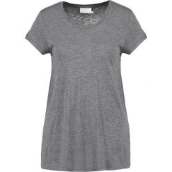 T-shirty damskie: Kaffe ANNA O NECK Tshirt basic dark grey melange