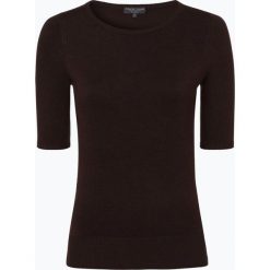 Marie Lund - Sweter damski, brązowy. Pomarańczowe swetry damskie marki Marie Lund, xs, bez wzorów, z wiskozy, z krótkim rękawem, krótkie, bez kaptura. Za 79,95 zł.