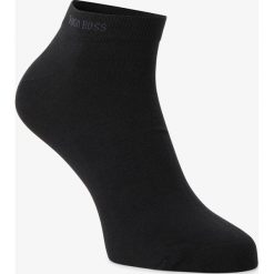 BOSS - Męskie skarpety do obuwia sportowego pakowane po 2 szt., niebieski. Niebieskie skarpetki męskie Boss, z aplikacjami, z bawełny. Za 54,95 zł.