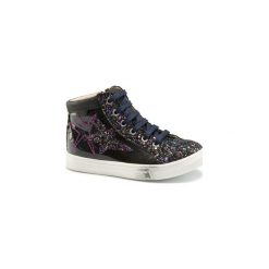 Buty Dziecko GBB MARTA. Czarne trampki dziewczęce GBB, bez wzorów, bez zapięcia. Za 295,20 zł.