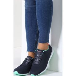 Buty sportowe damskie: Granatowo-Miętowe Buty Sportowe Rabbit