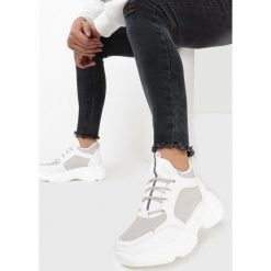 Białe Sneakersy Cahrraya. Białe sneakersy damskie Born2be. Za 119,99 zł.