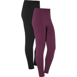 Cellbes Legginsy 2 Pack śliwkowy czarny female fioletowy/czarny 54/56. Czarne legginsy damskie Cellbes, z dżerseju. Za 119,00 zł.