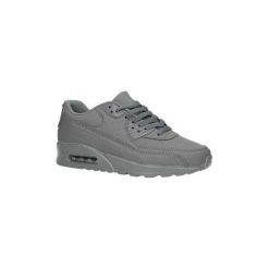 Buty Casu Szare buty sportowe sznurowane D7048-16. Szare buty sportowe damskie marki Casu, bez wzorów, sportowe. Za 59,99 zł.