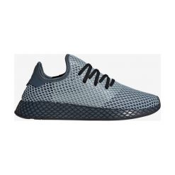 Adidas Originals Deerupt Runner Tenisówki Niebieski. Niebieskie trampki męskie adidas Originals, bez wzorów, z materiału, bez zapięcia. Za 430,95 zł.
