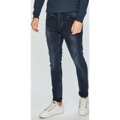 Only & Sons - Jeansy Spun. Niebieskie jeansy męskie marki Only & Sons, bez wzorów, z obniżonym stanem. Za 169,90 zł.
