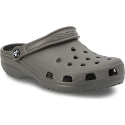 Klapki CROCS - Classic 10001 Slate Grey. Szare klapki damskie Crocs, bez wzorów, z tworzywa sztucznego, bez obcasa. Za 159,00 zł.