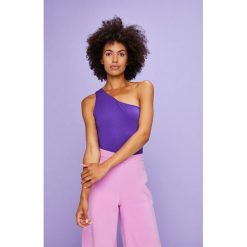 Answear - Top Violet Kiss. Fioletowe topy damskie marki ANSWEAR, l, z dzianiny. W wyprzedaży za 39,90 zł.