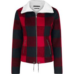 Noisy May Tina LS Jacket Kurtka damska czerwony/czarmy. Czerwone bomberki damskie Noisy May, s. Za 184,90 zł.