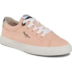 Tenisówki PEPE JEANS - Kenton Basic Woman PLS30990 Washed Rose 313. Różowe półbuty damskie Pepe Jeans, na co dzień, bez wzorów, z jeansu, bez obcasa, na płaskiej podeszwie, bez zapięcia. Za 209,00 zł.