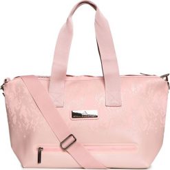Torba ADIDAS BY STELLA McCARTNEY Różowy. Różowe torebki damskie sportowe marki adidas by Stella McCartney, w paski, sportowe, na ramię, małe. Za 850,00 zł.