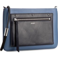 Torebka DKNY - Nappa Bungee Rope R171380203 Cl Navy Cadt 467. Niebieskie listonoszki damskie DKNY, bez wzorów, ze skóry, klasyczne, bez dodatków. W wyprzedaży za 599,00 zł.