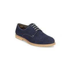 Derby So Size ELTON. Niebieskie półbuty męskie marki So Size, bez wzorów, bez zapięcia. Za 495,20 zł.