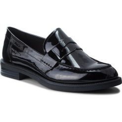 Mokasyny VAGABOND - Amina 4403-260-20 Black. Czarne mokasyny damskie Vagabond, na co dzień, bez wzorów, ze skóry, bez obcasa, na obcasie, bez zapięcia. Za 419,00 zł.