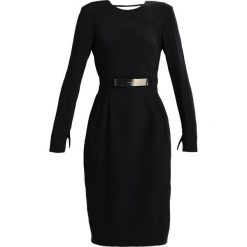 Sukienki hiszpanki: MARCIANO LOS ANGELES DRAPY DRESS Sukienka koktajlowa jet black