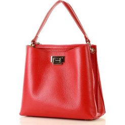 Marco mazzini torebka kuferek crossbody elegance ze skóry naturalnej czerwień makowa. Czerwone kuferki damskie MAZZINI, w paski, ze skóry, eleganckie, na ramię, bez dodatków. W wyprzedaży za 279,00 zł.