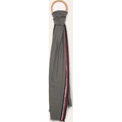 Tommy Hilfiger - Szalik. Szare szaliki męskie z bawełny. Za 219,90 zł.