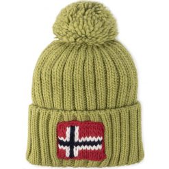 Czapka NAPAPIJRI - Semiury 2 N0YKCK Yellow Lime YA2. Zielone czapki męskie Napapijri, bez wzorów, z wiskozy. W wyprzedaży za 159,00 zł.