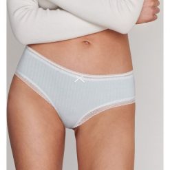 Majtki hipsters z bawełny organicznej 3 pack - Jasny szary. Szare majtki damskie Reserved, s, z bawełny. Za 49,99 zł.