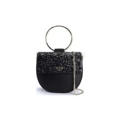 Torebki do ręki Guess GB696835 / Spring Fling Mini. Czarne torebki klasyczne damskie Guess, z aplikacjami, do ręki, bez dodatków. Za 279,00 zł.