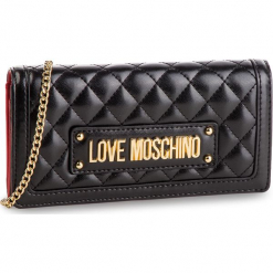 Torebka LOVE MOSCHINO - JC5613PP17LA0000 Nero. Czarne torebki klasyczne damskie Love Moschino, ze skóry ekologicznej. Za 569,00 zł.
