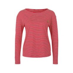 S.Oliver T-Shirt Damski 34 Czerwony. Czerwone t-shirty damskie S.Oliver, s, w paski. W wyprzedaży za 59,00 zł.