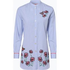 Lieblingsstück - Bluzka damska, niebieski. Niebieskie bluzki damskie Lieblingsstück, z haftami, bez kołnierzyka, bez rękawów. Za 579,95 zł.