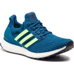 Buty adidas - UltraBoost F35234 Legmar/Hireye/Ftwwht. Niebieskie buty do biegania męskie marki Adidas, z materiału. Za 749,00 zł.