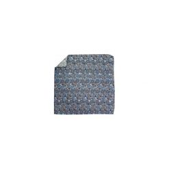 Niebiesko-brązowa jedwabna poszetka w orientalny wzór, kwiaty EJ6. Pomarańczowe poszetki męskie Adam Collection - Krawaty i dodatki, w kwiaty, z jedwabiu, casualowe. Za 75,00 zł.
