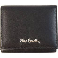 Czarny skórzany portfel Pierre Cardin PF9. Czarne portfele męskie Pierre Cardin - Koszule męskie i dodatki, bez wzorów. Za 103,50 zł.
