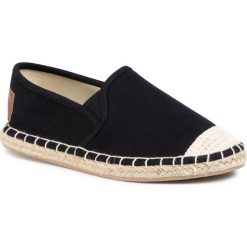 Espadryle CROSS JEANS - FF2R4129C Black. Czarne espadryle damskie Cross Jeans, na co dzień, bez wzorów, z jeansu, bez obcasa, na płaskiej podeszwie, bez zapięcia. Za 99,00 zł.