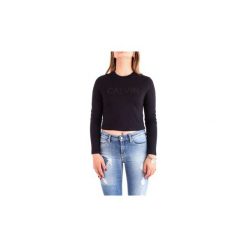 Swetry Calvin Klein Jeans J20J208998. Szare swetry klasyczne damskie marki Calvin Klein Jeans, l, z nadrukiem, z bawełny, z okrągłym kołnierzem. Za 234,46 zł.
