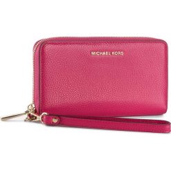 Portfele damskie: Duży Portfel Damski MICHAEL KORS – Mercer 32F6GM9E3L Ultra Pink