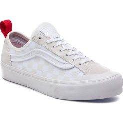 Tenisówki VANS - Style 36 Decon Sf VN0A3MVLVL81 (Leila Hurst) White/Check. Brązowe półbuty damskie Vans, bez wzorów, ze skóry, bez zapięcia. W wyprzedaży za 209,00 zł.
