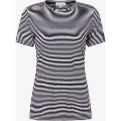 ARMEDANGELS - T-shirt damski, niebieski. Niebieskie t-shirty damskie ARMEDANGELS, s, w paski, z materiału, bez kołnierzyka. Za 179,95 zł.