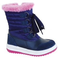 Protetika Dziewczęce Buty Zimowe Jena, 22, Niebieskie. Niebieskie buty dziewczęce zimowe Protetika, bez zapięcia. Za 169,00 zł.