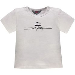 T-shirty chłopięce z nadrukiem: Koszulka w kolorze białym