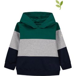 Bluza ze wzorem. Bluzy niemowlęce Mother Nature & Me, w paski, z bawełny, bez rękawów, bez kaptura. W wyprzedaży za 72,95 zł.