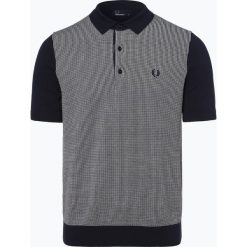 Fred Perry - Sweter męski, szary. Szare swetry męskie marki Fred Perry, s, bez wzorów, polo, bez kaptura. Za 499,95 zł.