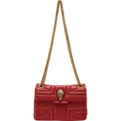 Kurt Geiger MINI KENSINGTON BAG Torba na ramię red. Czerwone torebki klasyczne damskie marki Kurt Geiger, na ramię. Za 629,00 zł.