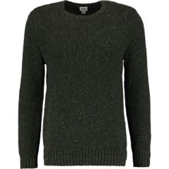 Swetry klasyczne męskie: GAP DONEGAL CREW NECK Sweter dark green heather