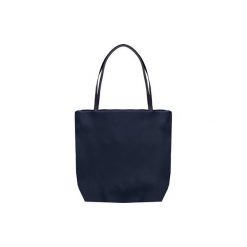 Torba basic granat. Niebieskie shopper bag damskie drops, w paski, z bawełny. Za 104,00 zł.