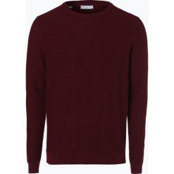 Swetry męskie: Selected – Sweter męski – Delan, czerwony